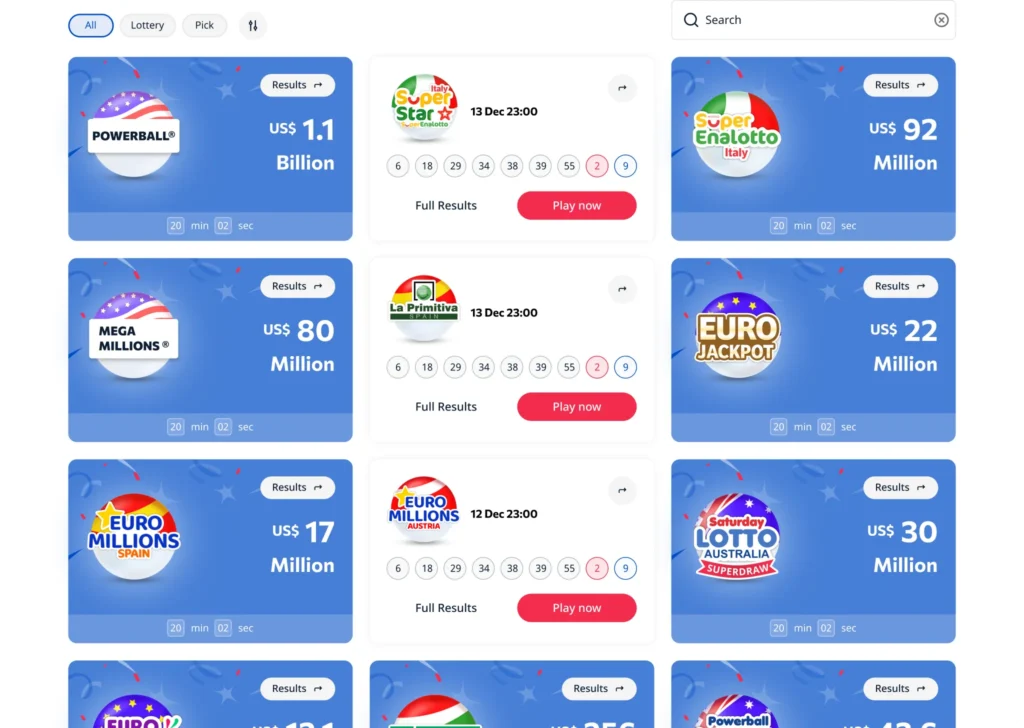 Lottery Results at Your Fingertips Lottery Results at Your Fingertips
