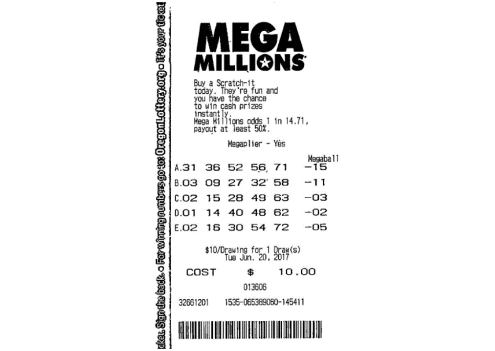 Ticket Mega Millions Ticket Mega Millions