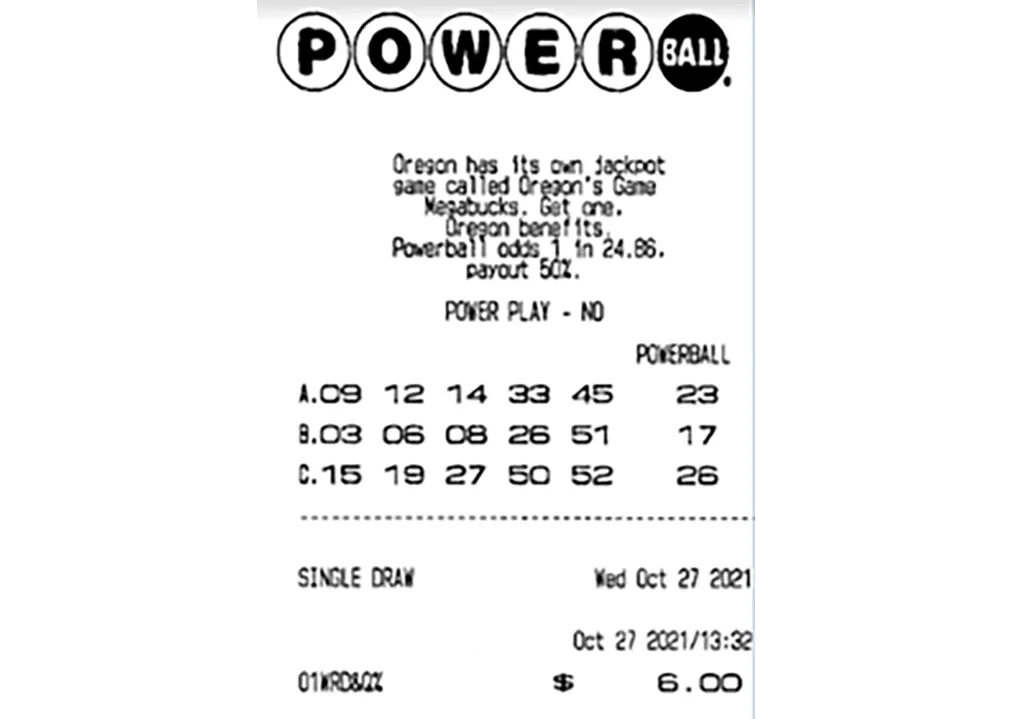 Boleto Powerball